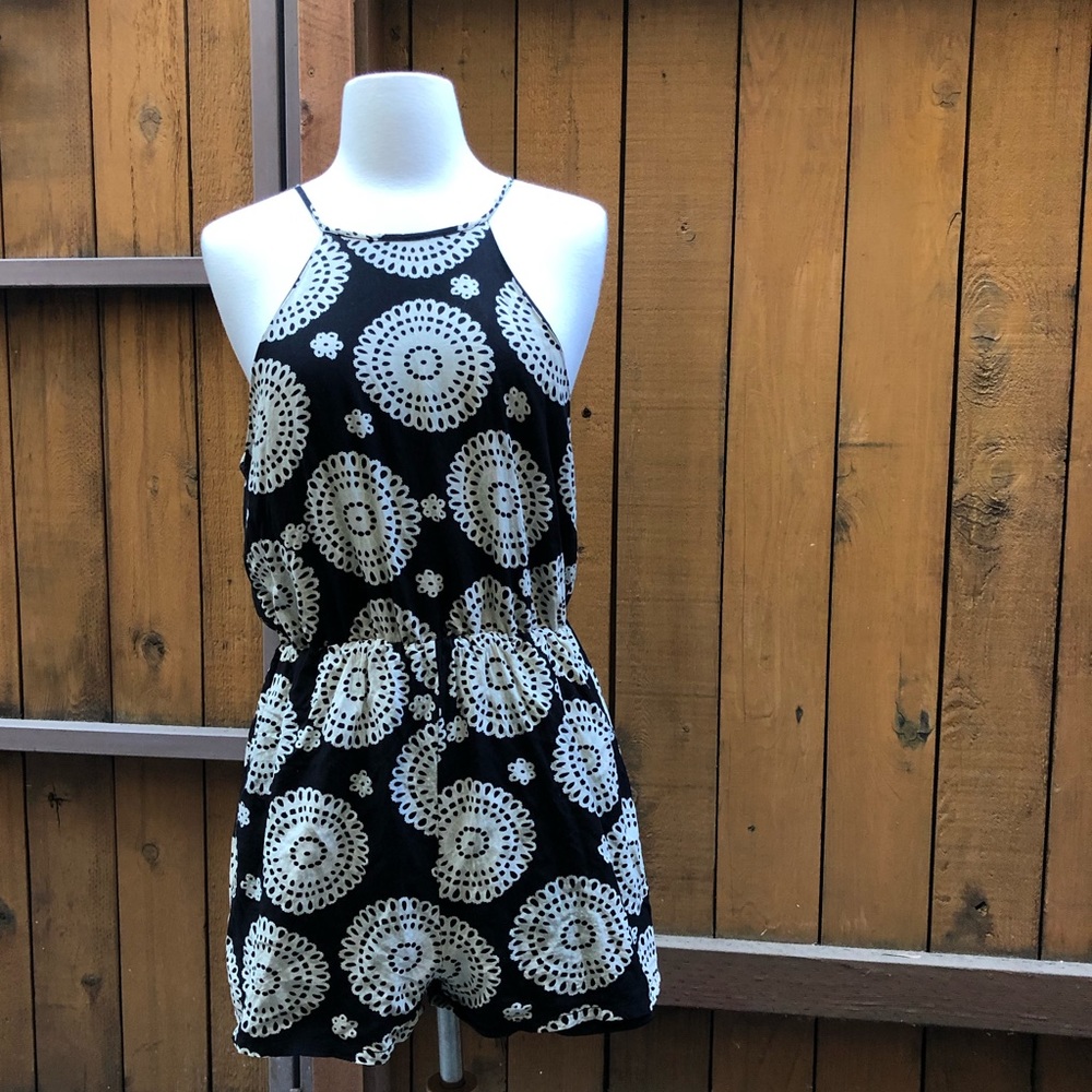 Patterned Romper